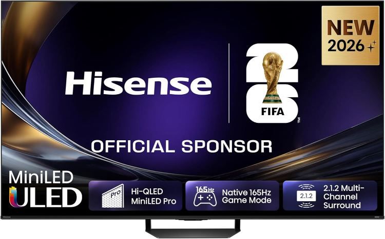 📺 Hisense 65U7DS PRO 65 📺 Hisense 65U7DS PRO 65 4K UHD Hi QLED Mini LED Pro Smart TV für 799€ (statt 898€)