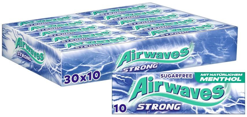 🌿 30er Pack Airwaves Strong Kaugummi, zuckerfrei ab 16€ (statt 22€) 🌿 30er Pack Airwaves Strong Kaugummi, zuckerfrei ab 16€ (statt 22€)