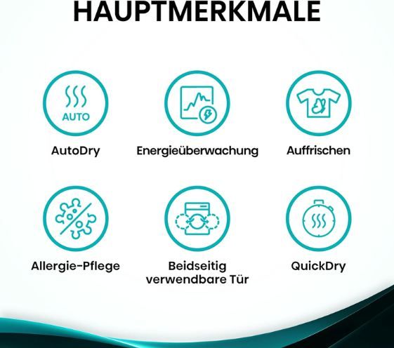 👔 Hisense DH3S802BB3 Kondenstrockner mit Wärmepumpe, 8KG für 449€ (statt 699€)