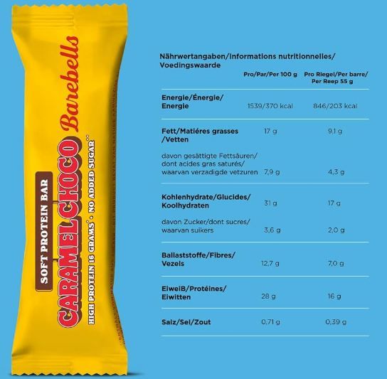 🍫 12er Pack Barebells Caramel Choco Soft Protein Riegel ab 21€ (statt 30€) 🍫 12er Pack Barebells Caramel Choco Soft Protein Riegel ab 21€ (statt 30€)