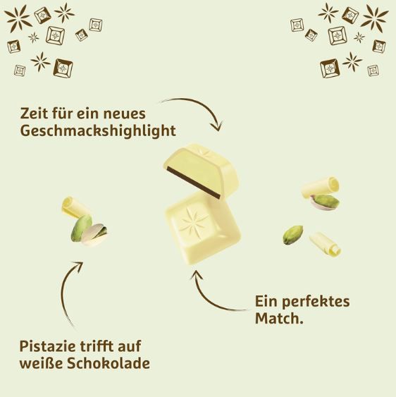 🍫 4x Schogetten Weiße Pistazie Schokolade ab 6€ (statt 8€) 🍫 4x Schogetten Weiße Pistazie Schokolade ab 6€ (statt 8€)