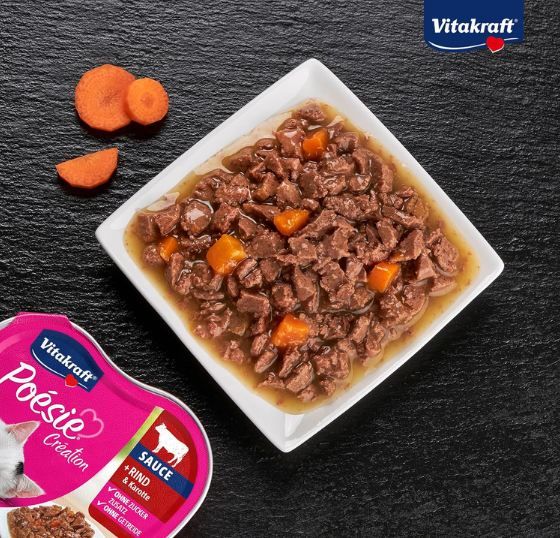 🐈 15er Pack Vitakraft Poésie Création mit Rind & Karotte ab 6,15€ (statt 13€) 🐈 15er Pack Vitakraft Poésie Création mit Rind & Karotte ab 6,15€ (statt 13€)