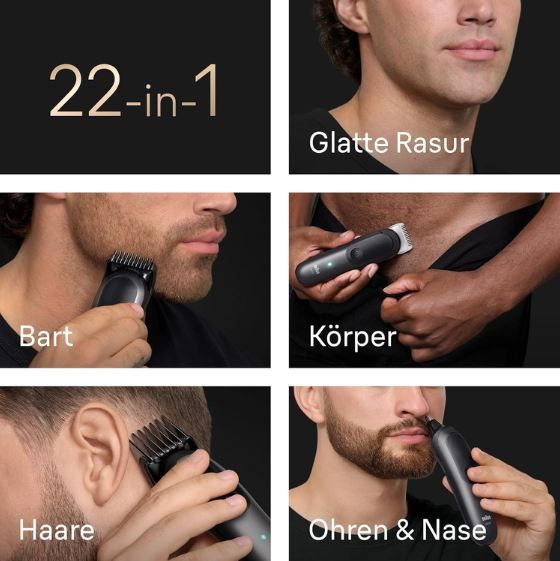 🪒 Braun AIO9545 Multigroom All-in-One Series 9 für 109,99€ (statt 141€) 🪒 Braun AIO9545 Multigroom All in One Series 9 für 109,99€ (statt 141€)