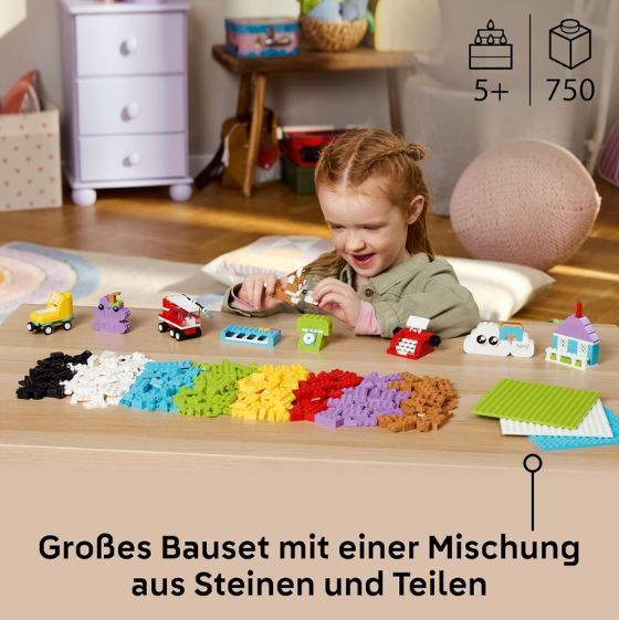 🧱 LEGO 11044 Classic Creative Build-and-Play Box für 34,99€ (statt 48€) 🧱 LEGO 11044 Classic Creative Build and Play Box für 34,99€ (statt 48€)