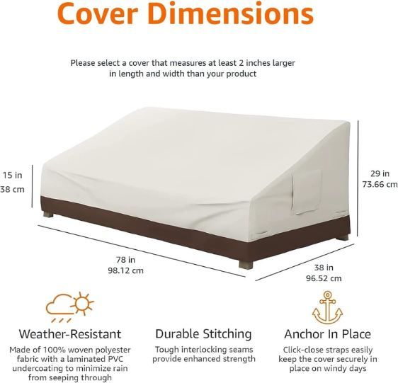 🏡 Amazon Basics Abdeckung für 3-Sitzer Loungesofas für 25,69€ (statt 30€) 🏡 Amazon Basics Abdeckung für 3 Sitzer Loungesofas für 25,69€ (statt 30€)