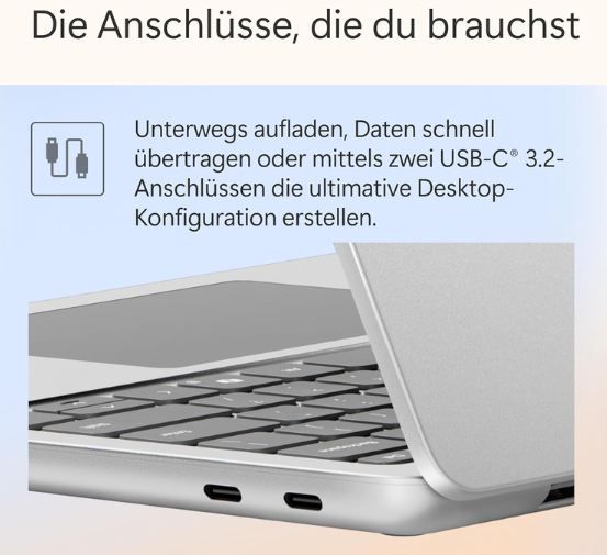 💻 Microsoft Surface 13 💻 Microsoft Surface 13 Laptop mit Snapdragon X Plus, 16GB/256GB für 849€ (statt 1.005€)