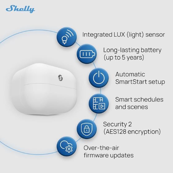 💡 Shelly Wave Motion Z-Wave Bewegungsmelder für 26,99€ (statt 38€) - Refurb. 💡 Shelly Wave Motion Z Wave Bewegungsmelder für 26,99€ (statt 38€) Refurb.