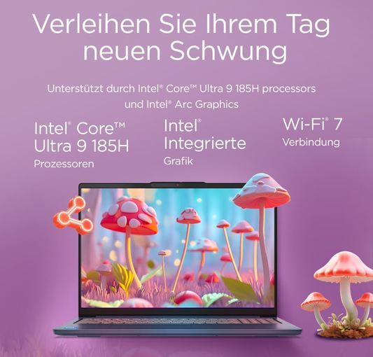 💻 Lenovo IdeaPad Slim 5i mit 16 WUXGA & Intel Core Ultra 9 185H für 1.099,99€ (statt 1.299€)