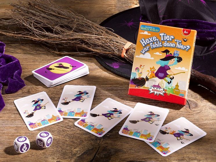 đ Amigo - Hexe, Tier ... wer fehlt denn hier? Kartenspiel fĂŒr 4,99⏠(statt 11âŹ) đ Amigo Hexe, Tier ... wer fehlt denn hier? Kartenspiel fĂŒr 4,99⏠(statt 11âŹ)