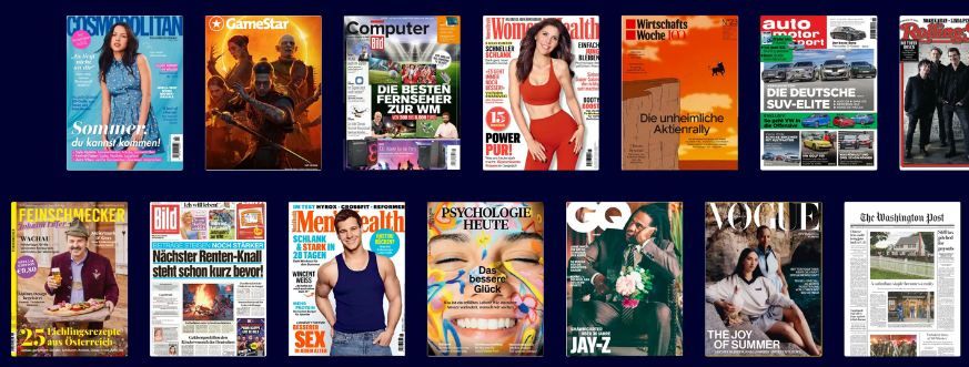 📰🔥 2 Monate Readly nur 1€ (statt 30€) - Computer Bild, Auto Bild, Men’s Health uvm. 📰🔥 2 Monate Readly nur 1€ (statt 30€) Computer Bild, Auto Bild, Men’s Health uvm.