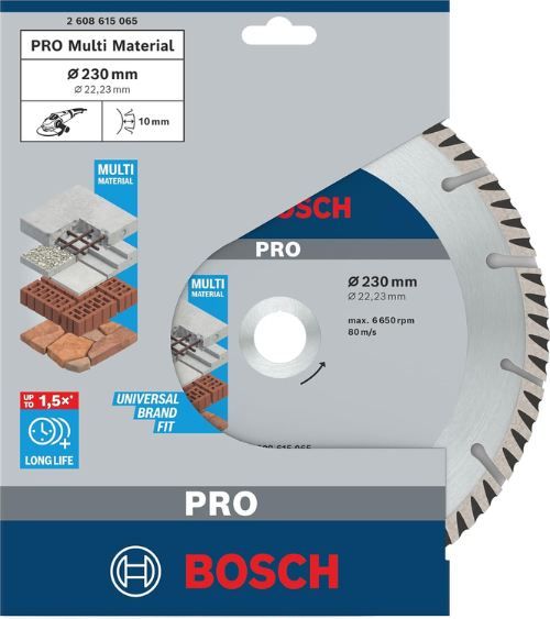 🪚 Bosch Professional Diamanttrennscheibe, 230 x 22,23mm für 14,39€ (statt 24€)