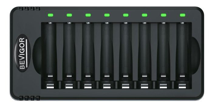 🔋 Bevigor Ladegerät für NiMH Akkus (AA & AAA) mit 8 Slots für 7,79€ (statt 12€) 🔋 Bevigor Ladegerät für NiMH Akkus (AA & AAA) mit 8 Slots für 7,79€ (statt 12€)