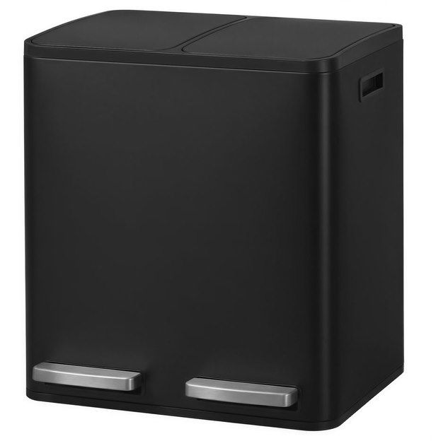 🗑️ SONGMICS Abfalleimer mit 2 Fächer (je 15L) mit Softclose-Deckel für 39,99€ (statt 55€)