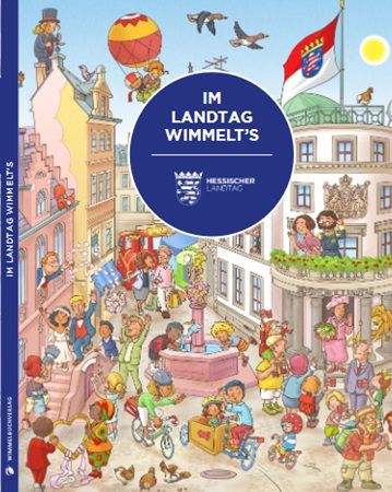 📔Hessen: Buch gratis   Im Landtag wimmelt’s