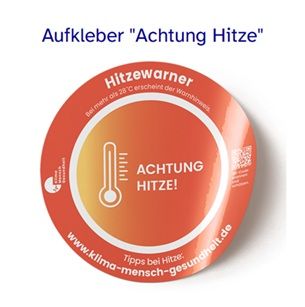 🌡️Aufkleber mit Hitze-Warn-Funktion gratis bestellen