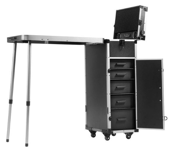💄💅VEVOR Professioneller Kosmetikkoffer aus Aluminium mit Werkbank für 191€ (statt 225€) 💄💅VEVOR Professioneller Kosmetikkoffer aus Aluminium mit Werkbank für 191€ (statt 225€)