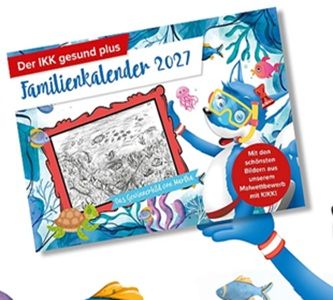 📅 IKK Berlin/Brandenburg: Kostenloser Familienkalender 2027