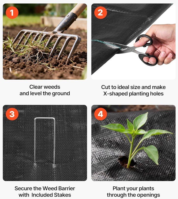 🌿 2x VEVOR Unkrautvlies 1,2x15,2 m & 90 g/㎡ für 14,30€ (statt 23€) 🌿 2x VEVOR Unkrautvlies 1,2x15,2 m & 90 g/㎡ für 14,30€ (statt 23€)
