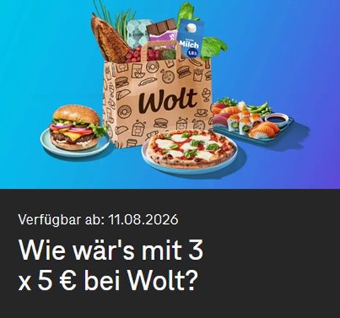 🥡 Magenta Moments: 3x 5€ Gutscheine für Wolt 🥡 Magenta Moments: 3x 5€ Gutscheine für Wolt