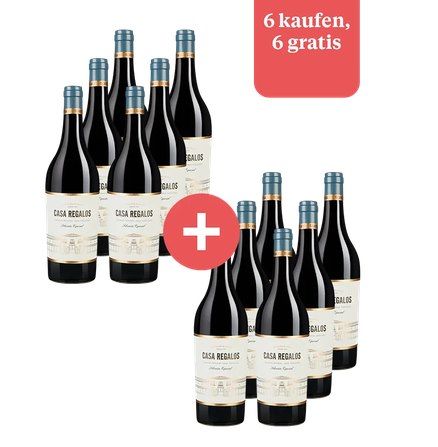 🍷 WEINFREUNDE: 12 Flaschen Wein bekommen & nur 6 bezahlen