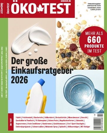 📓 Ökotest Jahrbuch 2026 gratis downloaden