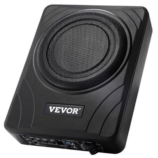 🔊 VEVOR Untersitz-Subwoofer 8″ 300W mit eingebautem Verstärker für 46,70€ (statt 74€)