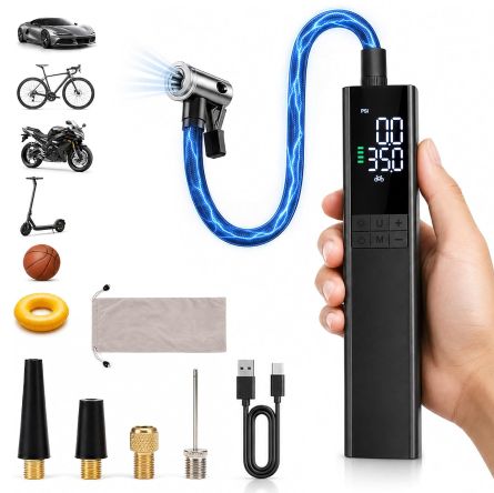 🌬️ EPERSU elektr. Kompressor bis 10,3bar inkl. Zubehör für 20,99€ (statt 30€)