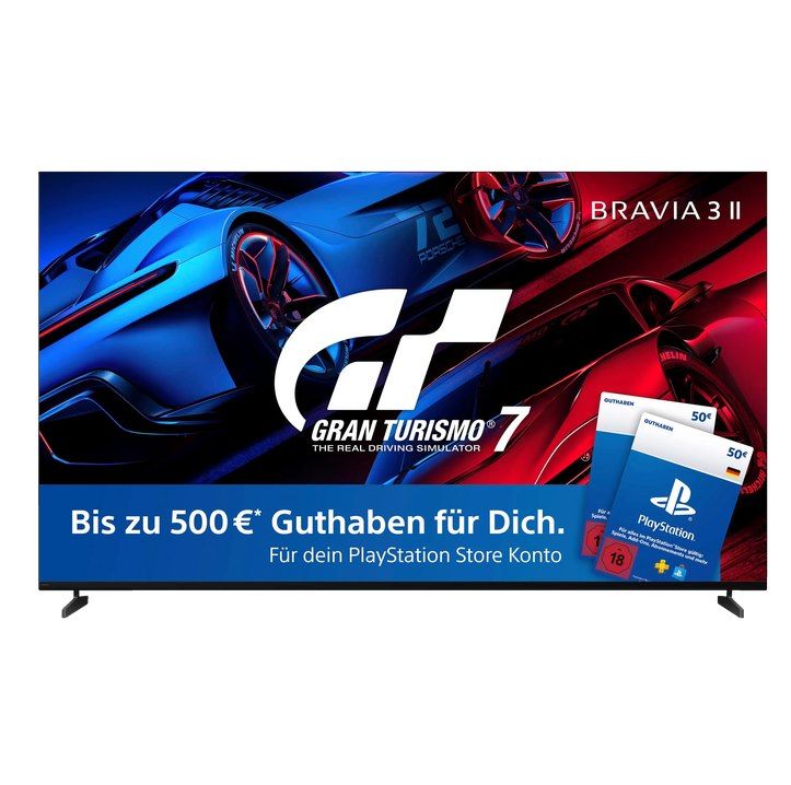 📺 Sony BRAVIA II Smart 4K UHD TV in 65 oder 75 Zoll ab 1.149€ (statt 1.249€) + bis 200€ PSN Guthaben