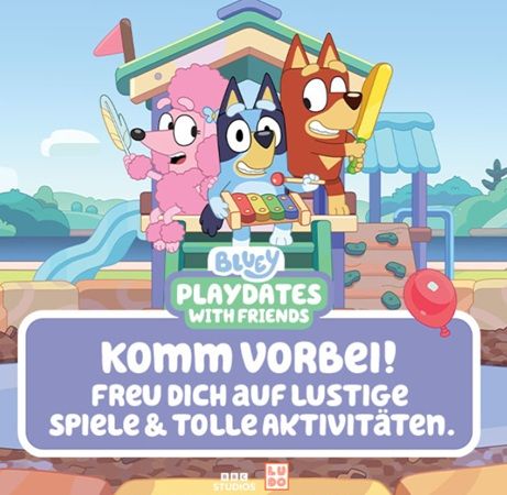 🐶 Bluey Tour in einzelnen Smyths Toys Stores
