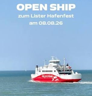 ⛴️ Als Fußgänger am 08.08. gratis FRS Syltfähre fahren