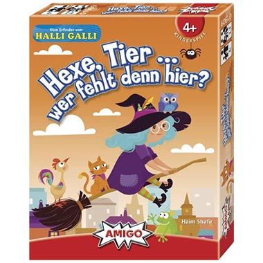🃏 Amigo – Hexe, Tier … wer fehlt denn hier? Kartenspiel für 4,99€ (statt 11€)
