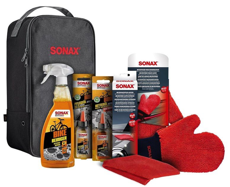 🧽 SONAX BIKE Reinigungsset mit Tasche inkl. Reiniger, Schmiermittel + Zubehör für 32,47€ (statt 50€) 🧽 SONAX BIKE Reinigungsset mit Tasche inkl. Reiniger, Schmiermittel + Zubehör für 32,47€ (statt 50€)