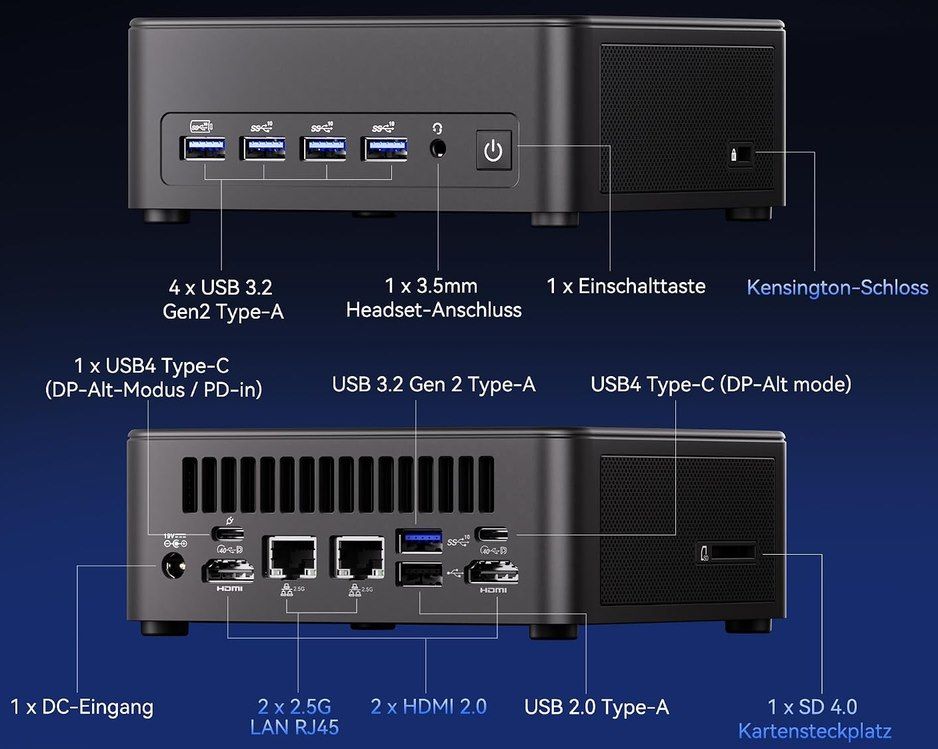🖥️ GEEKOM AI Mini PC IT13 Max mit Intel Core Ultra 9 185H & 24GB LPDDR5 für 679€ (statt 749€) 🖥️ GEEKOM AI Mini PC IT13 Max mit Intel Core Ultra 9 185H & 24GB LPDDR5 für 679€ (statt 749€)