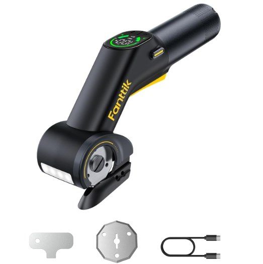 ✂️ Fanttik C10 Pro elektr. Schneider für 47,99€ (statt 66€) – für Leder, Teppich, Stoff etc!