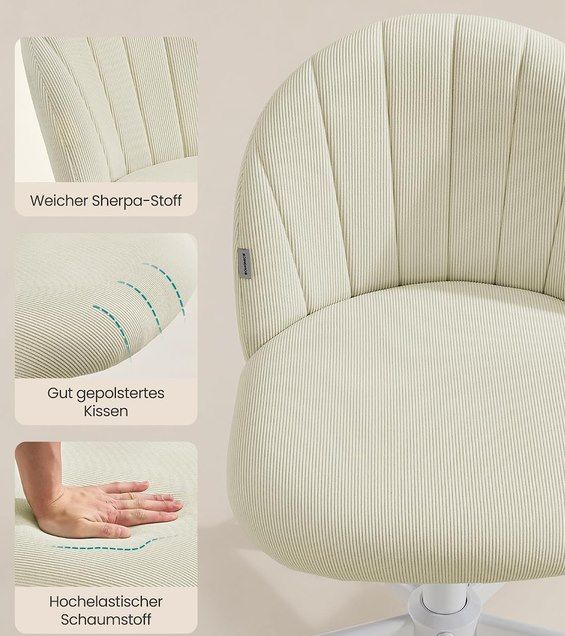 💺 SONGMICS Bürostuhl mit Plüschoberfläche für 39,99€ (statt 46€) 💺 SONGMICS Bürostuhl mit Plüschoberfläche für 39,99€ (statt 46€)