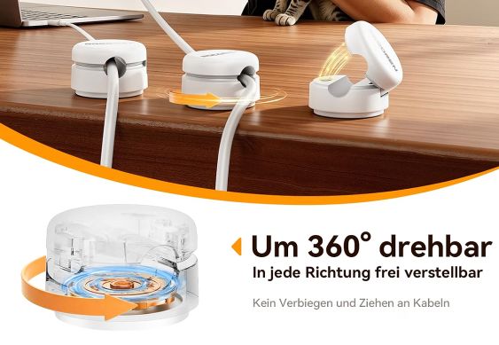🔌 12x Rocoren selbstklebende magnetische Kabelclips für 6,39€ (statt 13€) - neue Version 🔌 12x Rocoren selbstklebende magnetische Kabelclips für 6,39€ (statt 13€) neue Version