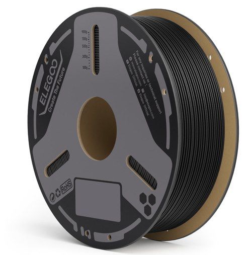 ⚫ 5x Elegoo PLA-CF Filament in Schwarz mit Carbonfaser für 50,60€ (statt 125€)