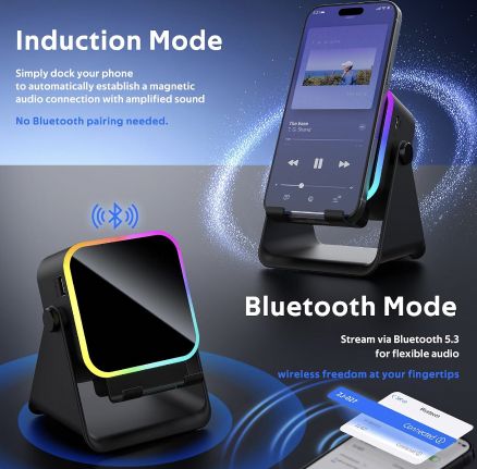 🔉 BIIB BT 5.3 Lautsprecher inkl. Ladestation & Powerbank für 9,96€ (statt 20€) 🔉 BIIB BT 5.3 Lautsprecher inkl. Ladestation & Powerbank für 9,96€ (statt 20€)