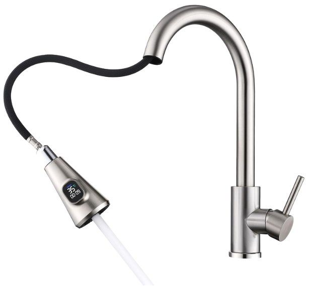 💦 HOMELODY ausziehbare Küchenarmatur mit LED-Temperaturanzeige für 23,99€ (statt 30€) 💦 HOMELODY ausziehbare Küchenarmatur mit LED Temperaturanzeige für 23,99€ (statt 30€)
