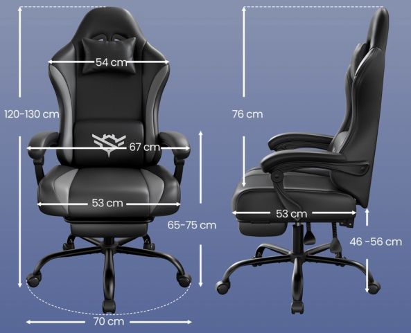 💺 SONGMICS ergonom. Gamingstuhl aus PU-Leder mit Fußstütze für 74,99€ (statt 100€) 💺 SONGMICS ergonom. Gamingstuhl aus PU Leder mit Fußstütze für 74,99€ (statt 100€)