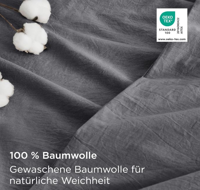 😴 BEDSURE Bettwäsche Set in 135x200 kaufen + 2. Gratis dazu z.B. 2 Stück für 43,57€ (statt 88€)