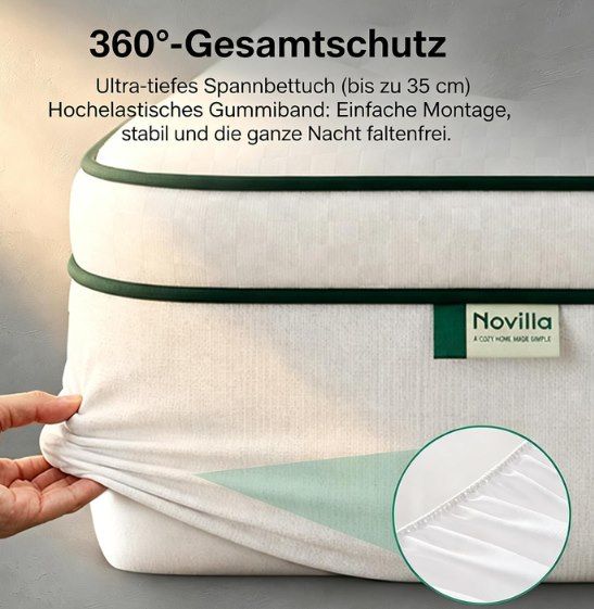 🛌 Novilla Matratzen Topper 160x200cm für 21,99€ (statt 48€) 🛌 Novilla Matratzen Topper 160x200cm für 21,99€ (statt 48€)