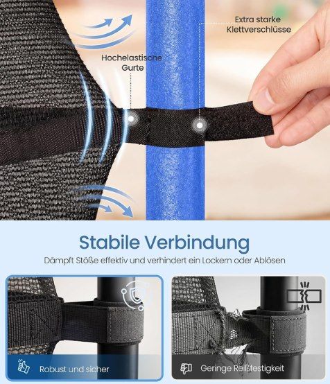 🧒 SONGMICS Kindertrampolin (174 cm) mit Sicherheitsnetz für 53,99€ (statt 65€) 🧒 SONGMICS Kindertrampolin (174 cm) mit Sicherheitsnetz für 53,99€ (statt 65€)