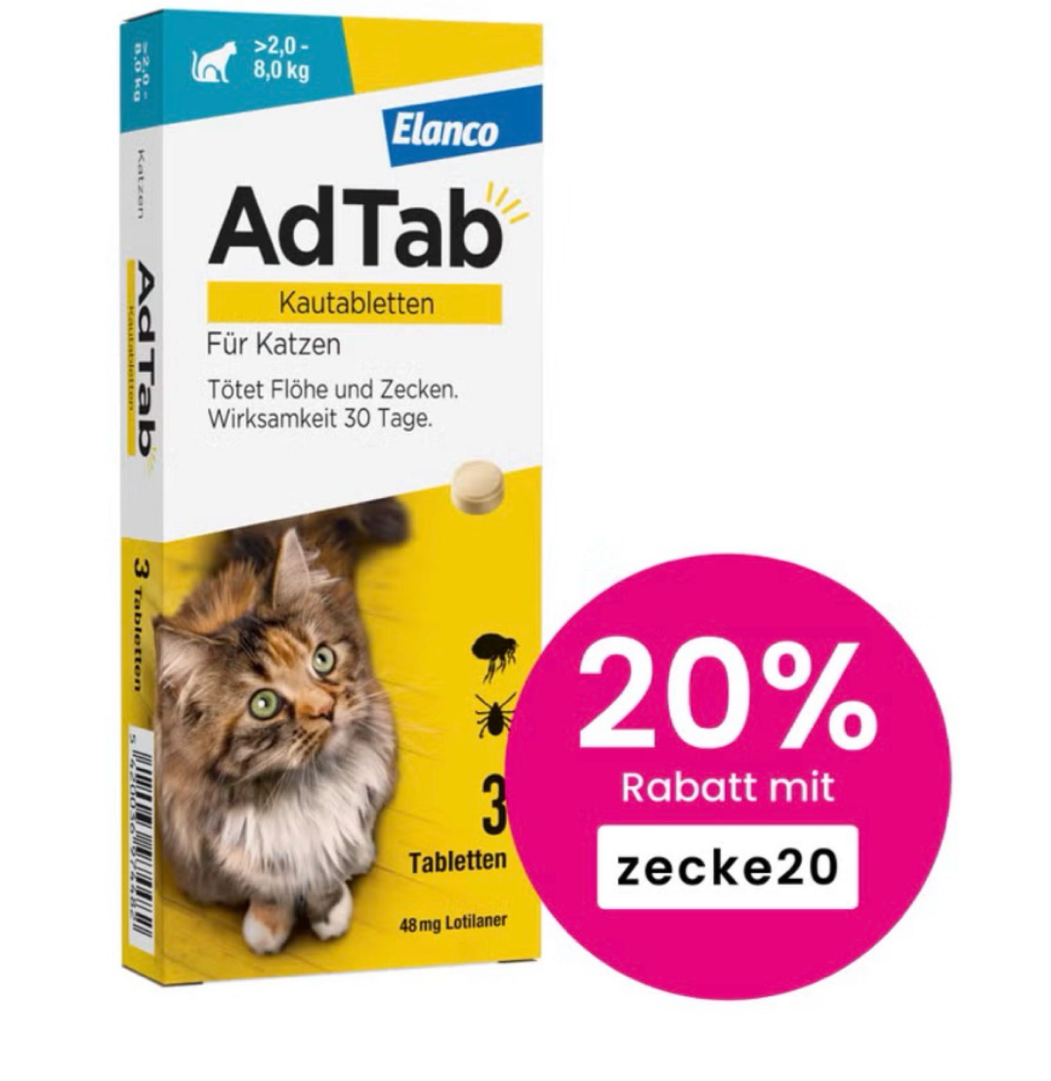 Ad Tab für Katzen Ad Tab für Katzen