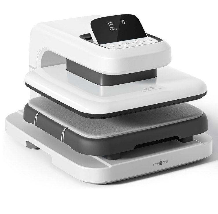 👕 HTVRONT Auto Heat Press 2 vollautomatische smarte Transferpresse für 319,99€ (statt 390€)