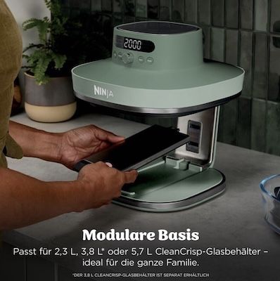 🍗 Ninja CRISPi PRO XL Glas Air-Fryer für 189,99€ (statt 219€) 🍗 Ninja CRISPi PRO XL Glas Air Fryer für 189,99€ (statt 219€)