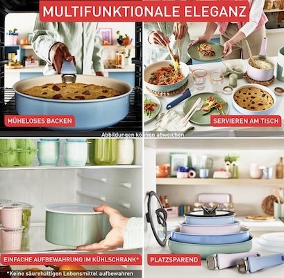 🥘 Tefal Ingenio Serenity 11-tlg. Kochgeschirr-Set für 97,99€ (statt 130€) 🥘 Tefal Ingenio Serenity 11 tlg. Kochgeschirr Set für 97,99€ (statt 130€)