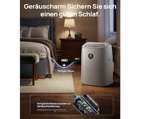 🌬️ DREO mobile Klimaanlage mit 7.500 BTU & App-Steuerung für 391€ (statt 460€) 🌬️ DREO mobile Klimaanlage mit 7.500 BTU & App Steuerung für 391€ (statt 460€)