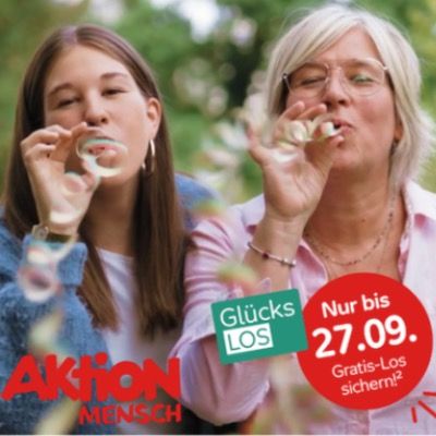 🍀 Aktion Mensch 🤞 Glücks-Los kaufen & zweites Los geschenkt erhalten