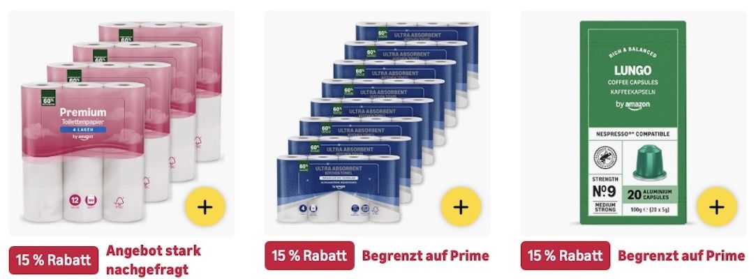 🤑 by Amazon BIG SALE mit bis zu -35% z.B. 3L Roséwein für 9,74€ (statt 12€) 🤑 by Amazon BIG SALE mit bis zu 35% z.B. 3L Roséwein für 9,74€ (statt 12€)